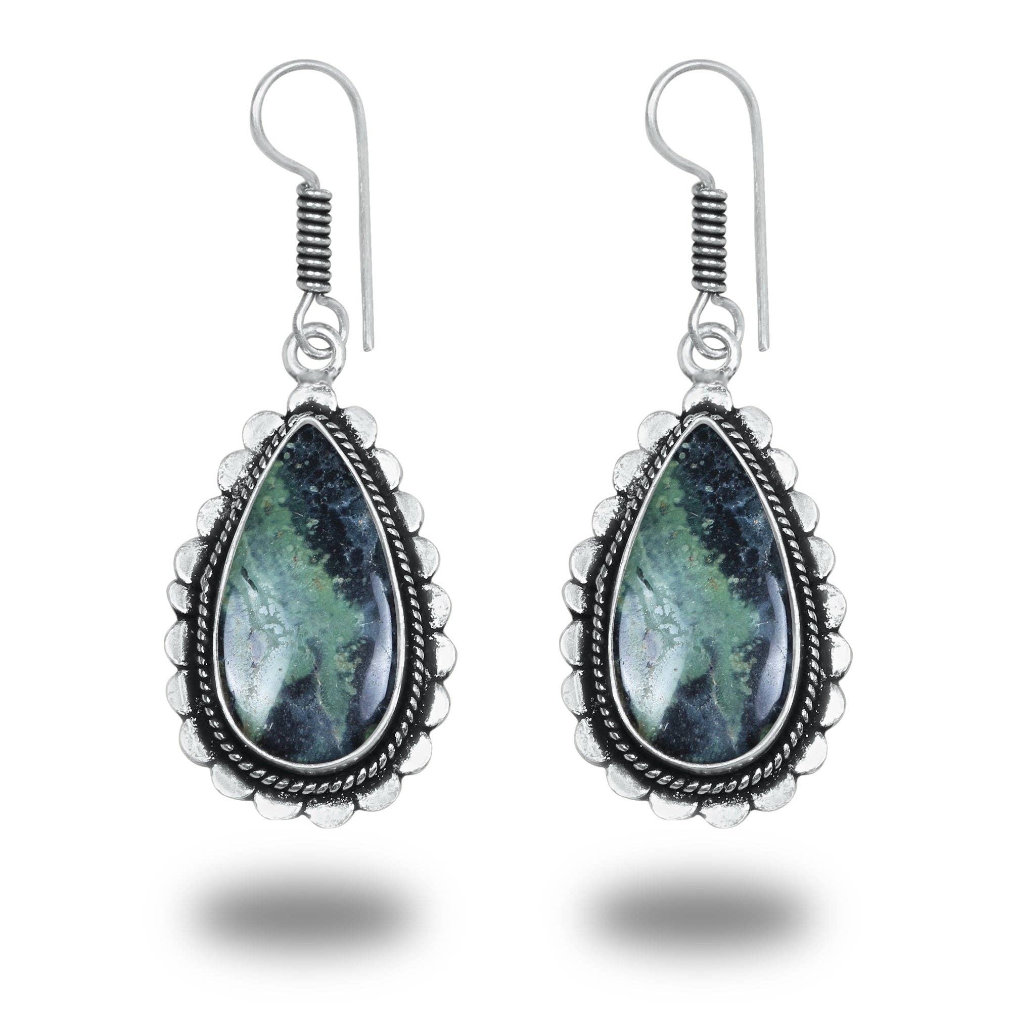 Handmade Jewels - Wholesale Dangle Earrings - Boho Crystal Earrings For Women - Silver Plated, Designer, Chic, Assorted And Wholesale12