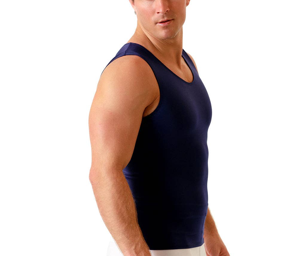 InstantFigure - Wholesale Shirt - Men's - Insta Slim I.S.Pro USA  Big & Tall Compression Muscle Tank MS0001BT4