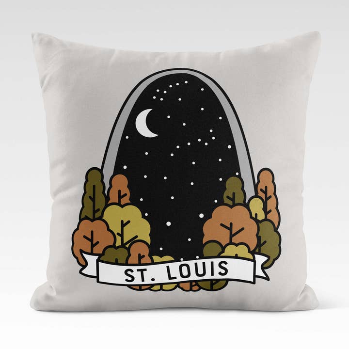 Capa de Almofada Arco Gateway de St. Louis por atacado de Lionel's Place