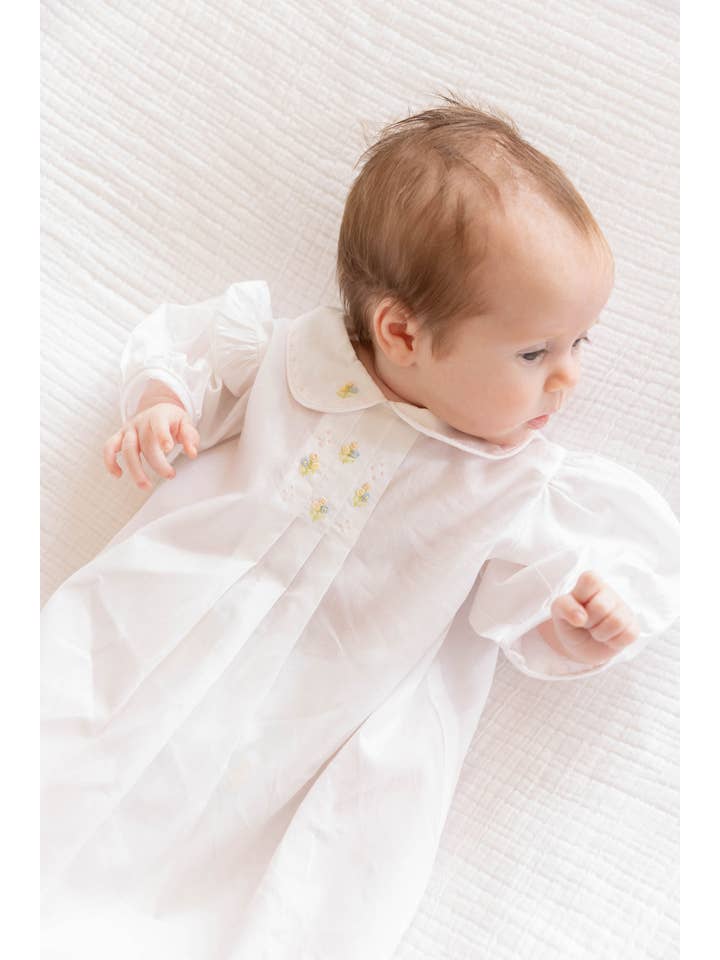 The Yellow Lamb - Wholesale Babygown - Baby - Amelia Daygown & Diaper Cover2