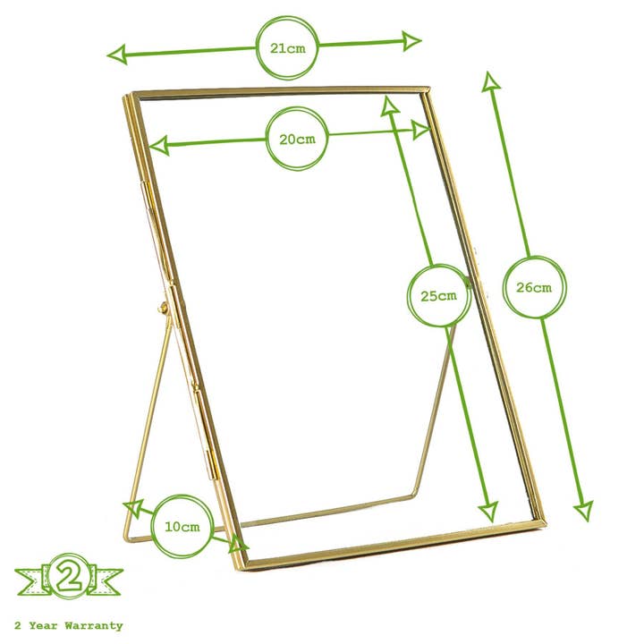 Rinkit Pty Ltd - Wholesale Picture frame - 8" x 10" Metallic Photo Frame - By Nicola Spring13