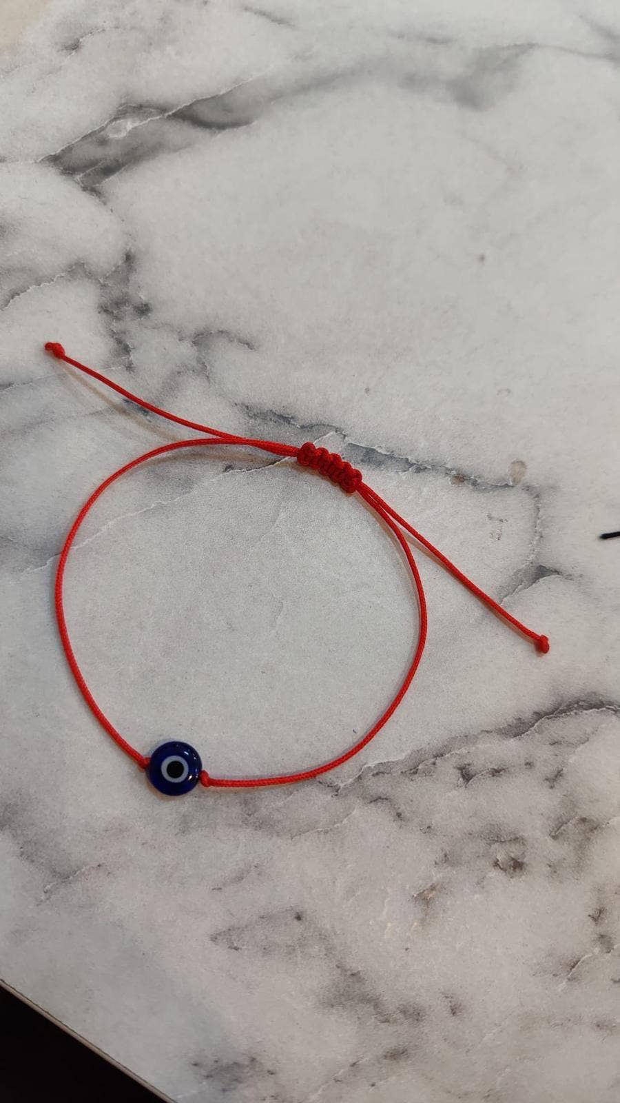 Evileyefavor – Pulseira com pendente por atacado – Pulseira de sorte olho grego com cordão vermelho da Evileyefavor10