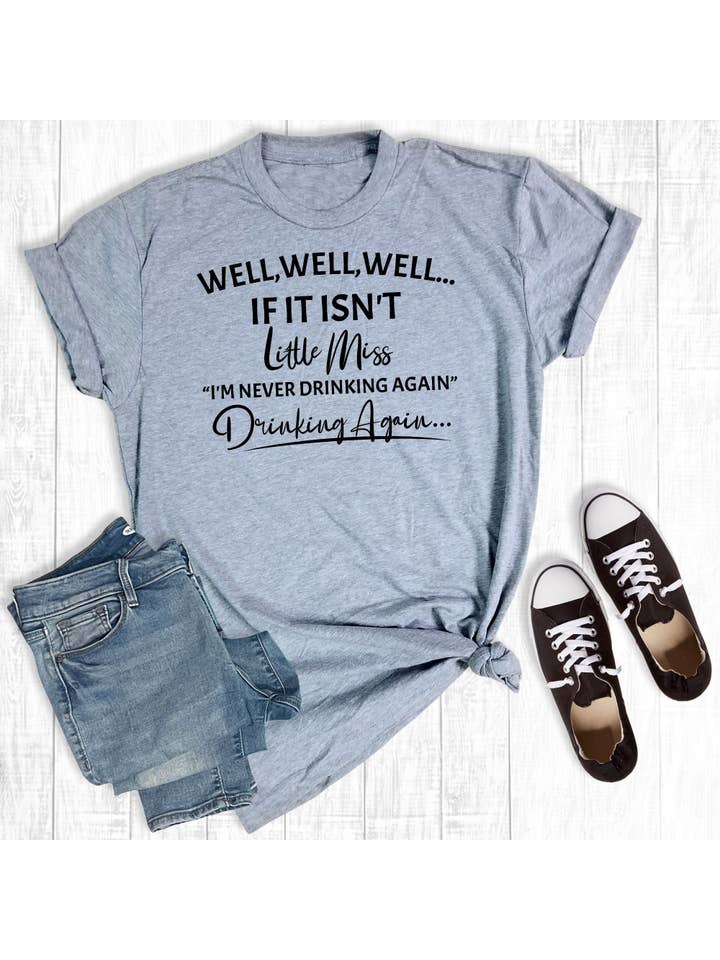 Rebel Rose - Wholesale Screen Printed T-Shirt - Women's - Light Grey Women's Screen Printed T-Shirt