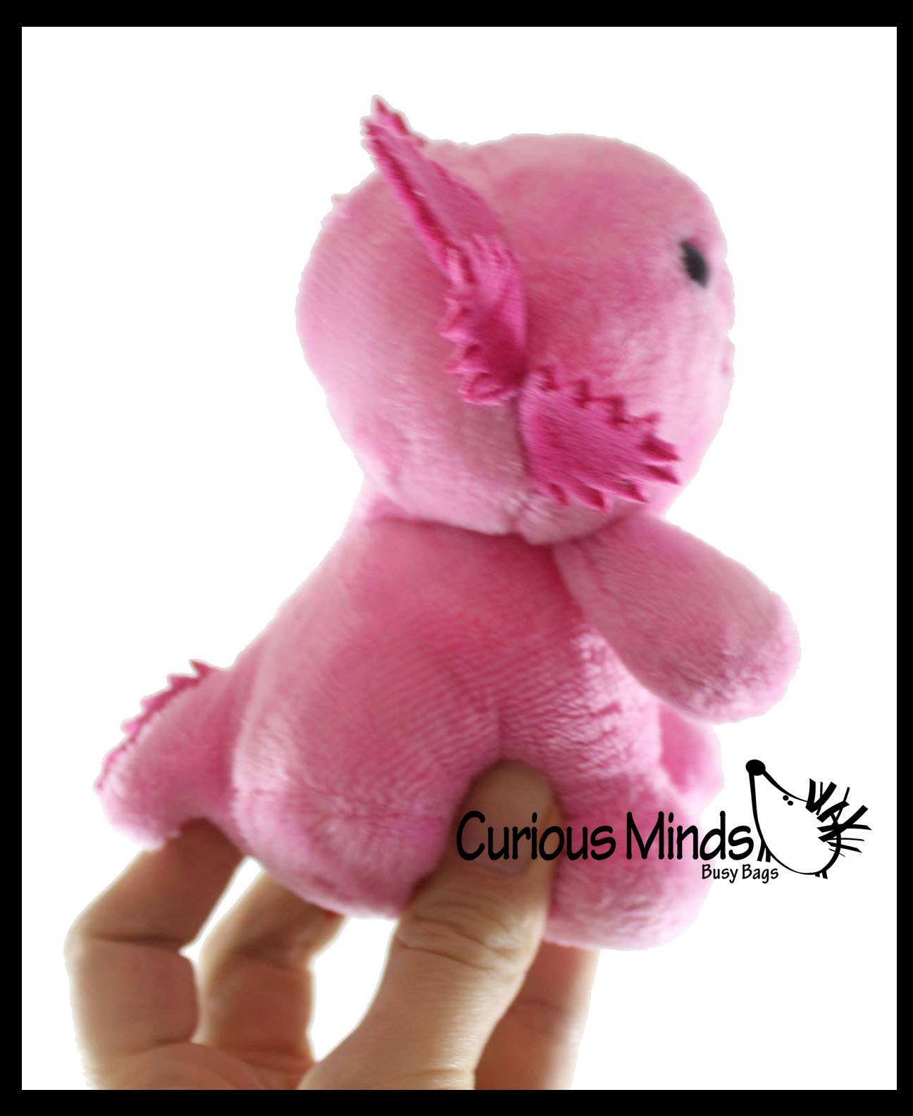Curious Minds Toys – Engroshandel Plyslegetøj - Børn og baby – 1 Søde små 5" Axolotl overdådige udstoppede dyr - yndig Wa2