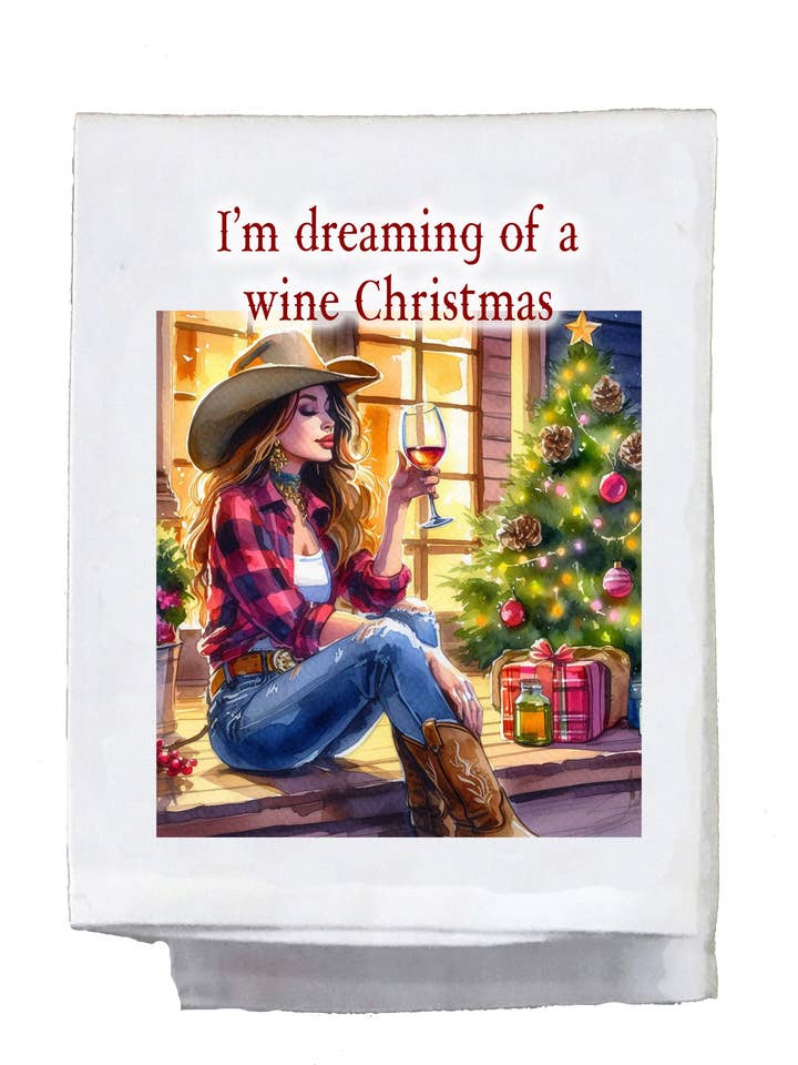 Sassy Country Girls, Kerstmis, ik droom van een wijntje voor wholesale door Sassy Talkin