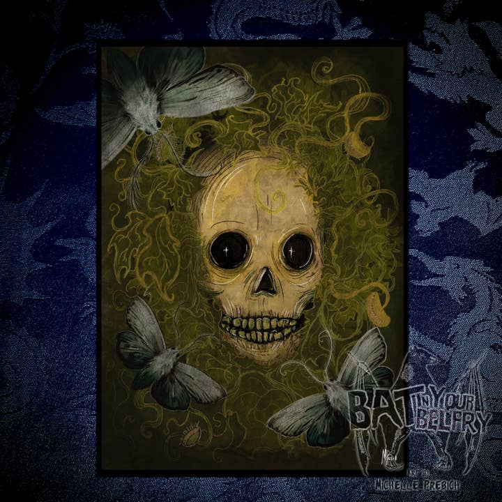 In the Green Art Print for wholesale by Bat In Your Belfry