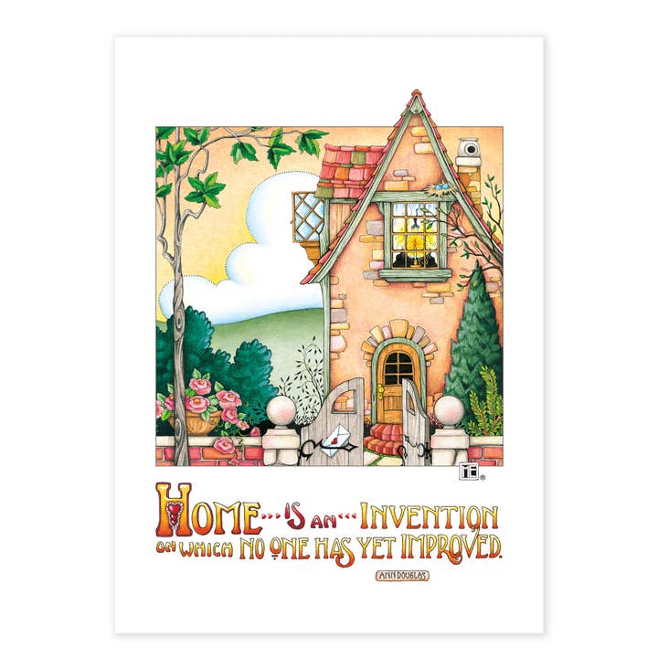 Mary Engelbreit Studios - Venta al por mayor Juego de postales - Postales de cabañas3