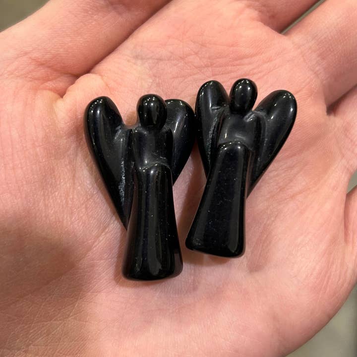 Keystone Crystals - Wholesale Spiritual Stone/Crystal - Gemstone Angel Figurines in 1-Inch – Wholesale Crystal Angel