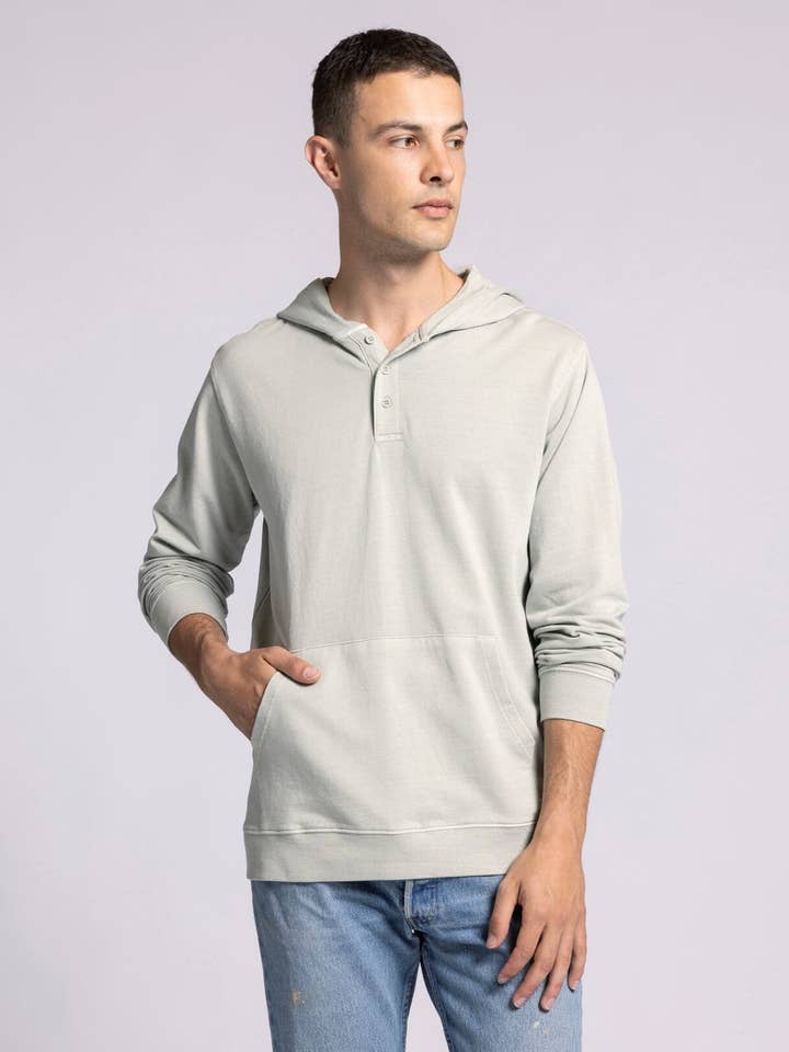 SUMMIT HOODIE - Sweat à capuche avec poche pour la vente par Thread & Supply (Mens)