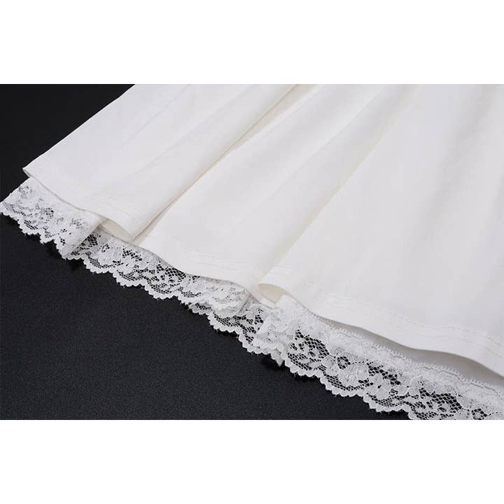 Sweetkama - Wholesale Dress – Women's - Sweetkama Bowknot Low Chest Girdling Lace Halter Dress11