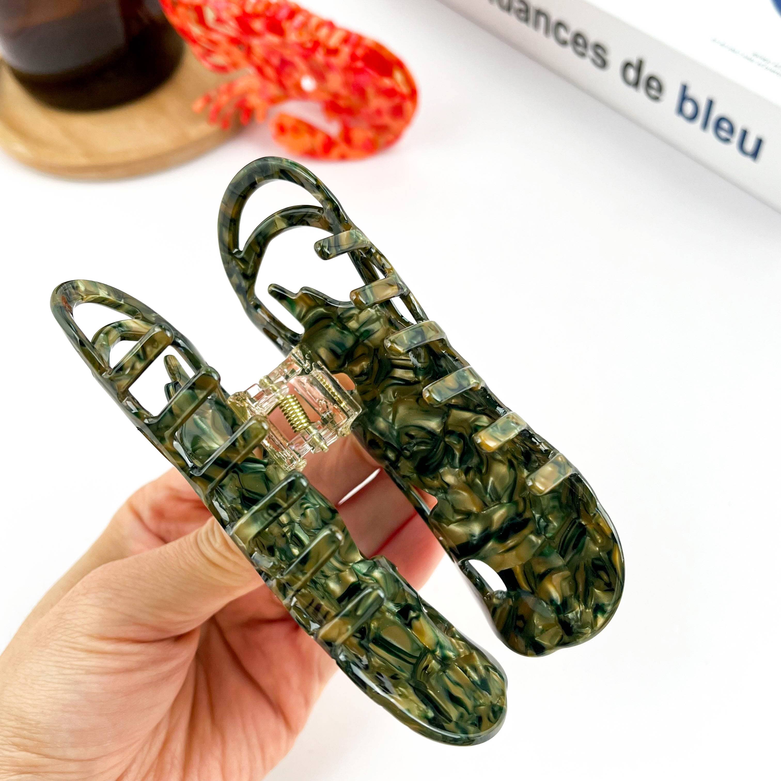 TheDivaSoap - Wholesale Hair Clip - Women's - Lobster Claw Clip, Acetate Marine Animal Hair Clip4