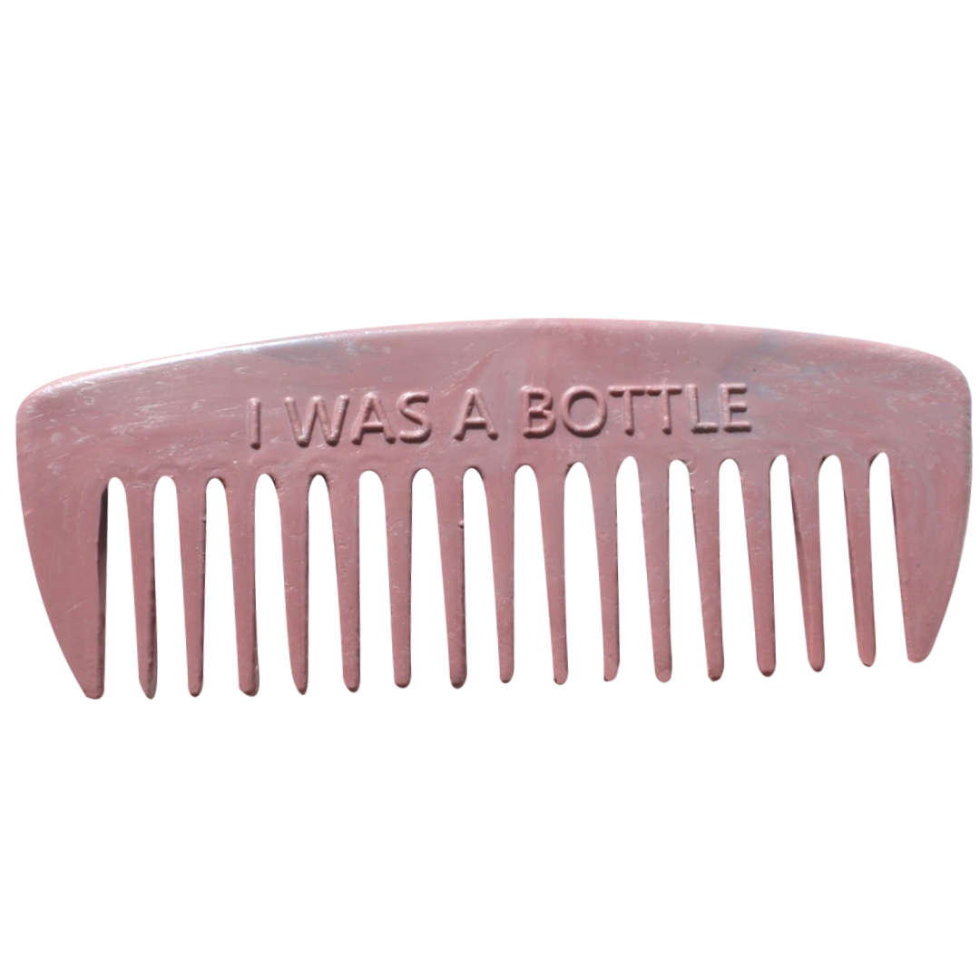 Queen Scrunchie – Großhandel Haarbürste/Kamm – 100% recycelter rosa Haarkamm0