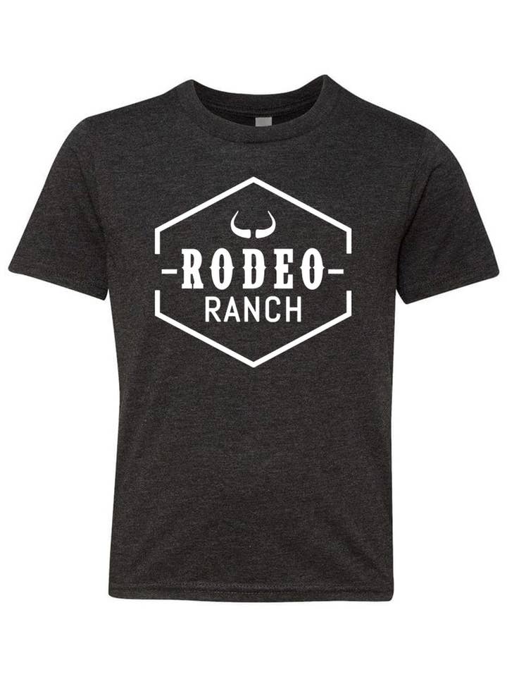 Rodeo Ranch Kids Classic Logo Kortärmad Skjorta - Svart för wholesale av Rodeo Ranch