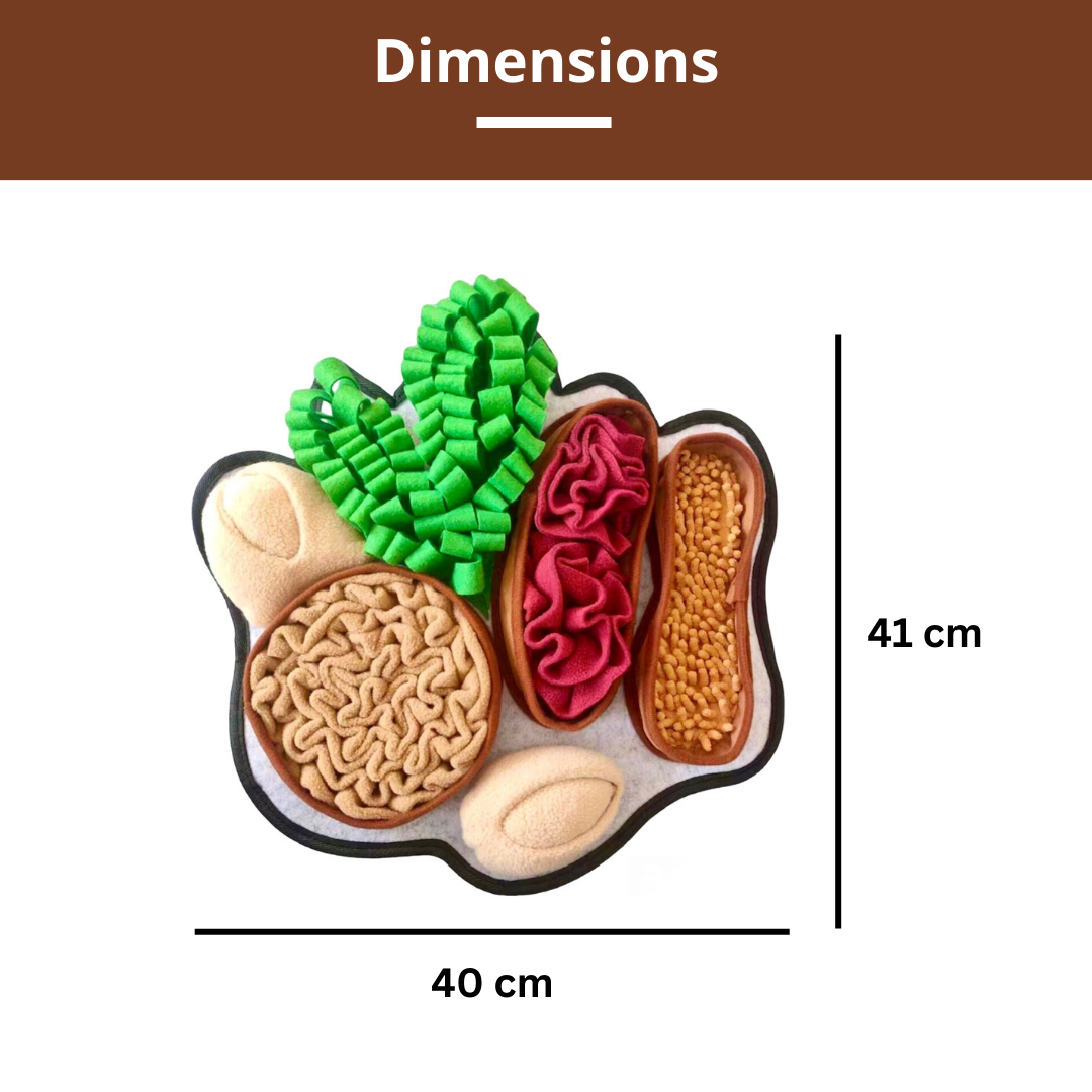 PawzNDogz – wholesale Pet mat – Dog – Chonky Peanuts™ Snuffle Mat | Challenge Level 210