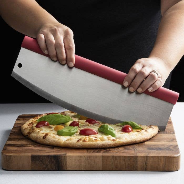 HIC - Harold Import Co. - Wholesale Kitchen Tool/Gadget - Fantes Cousin Luca's Rocking Pizza Cutter With Blade Guard3