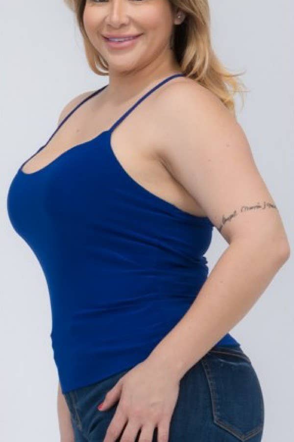 Curve Market - Vendita all'ingrosso Canotta - Donna - CANOTTA CAMI CON SPALLINE DOPPIE FODERATE TAGLIE FORTI6