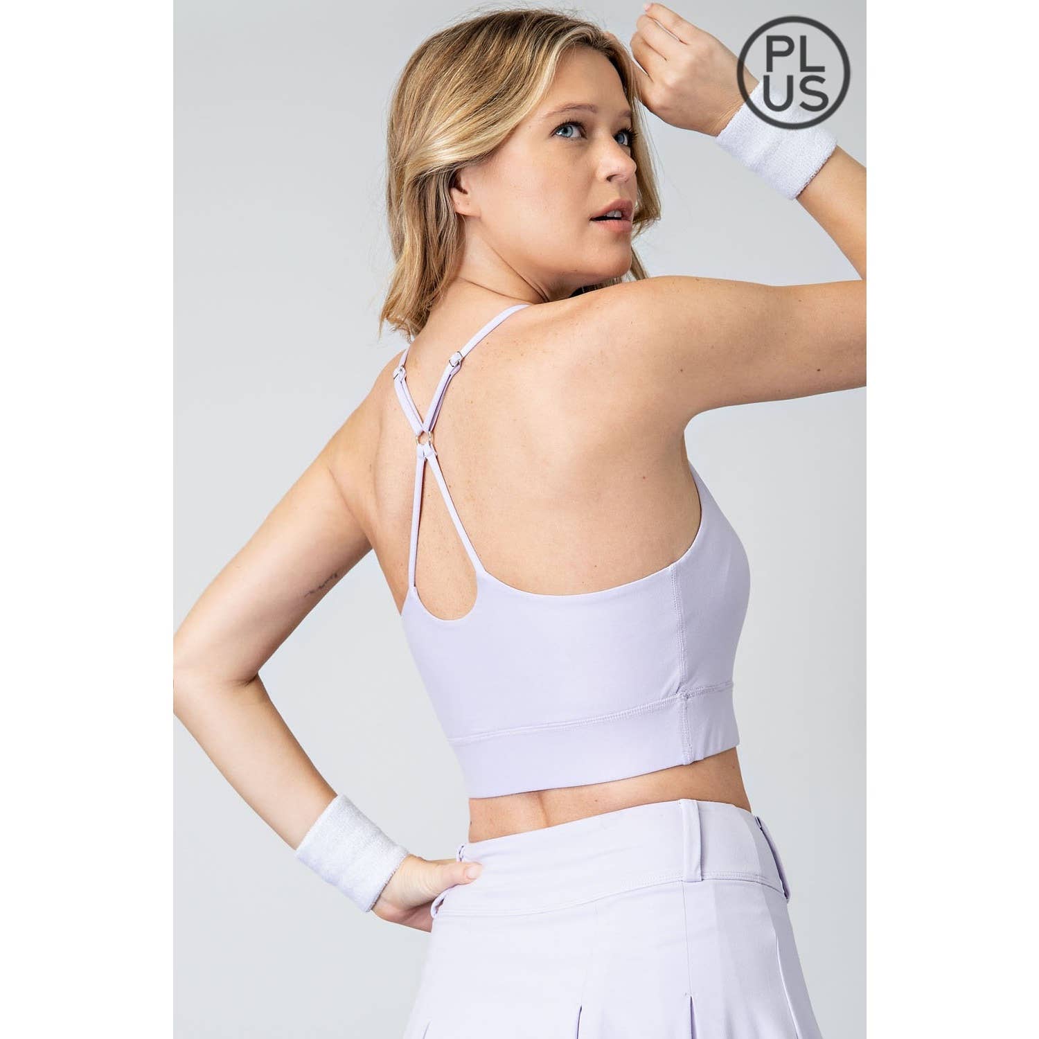 Rae Mode - Wholesale Sports Bra - Women's - PLUS SIZE BUTTER SPORTS BRA WITH ADJUSTABLE STRAP35