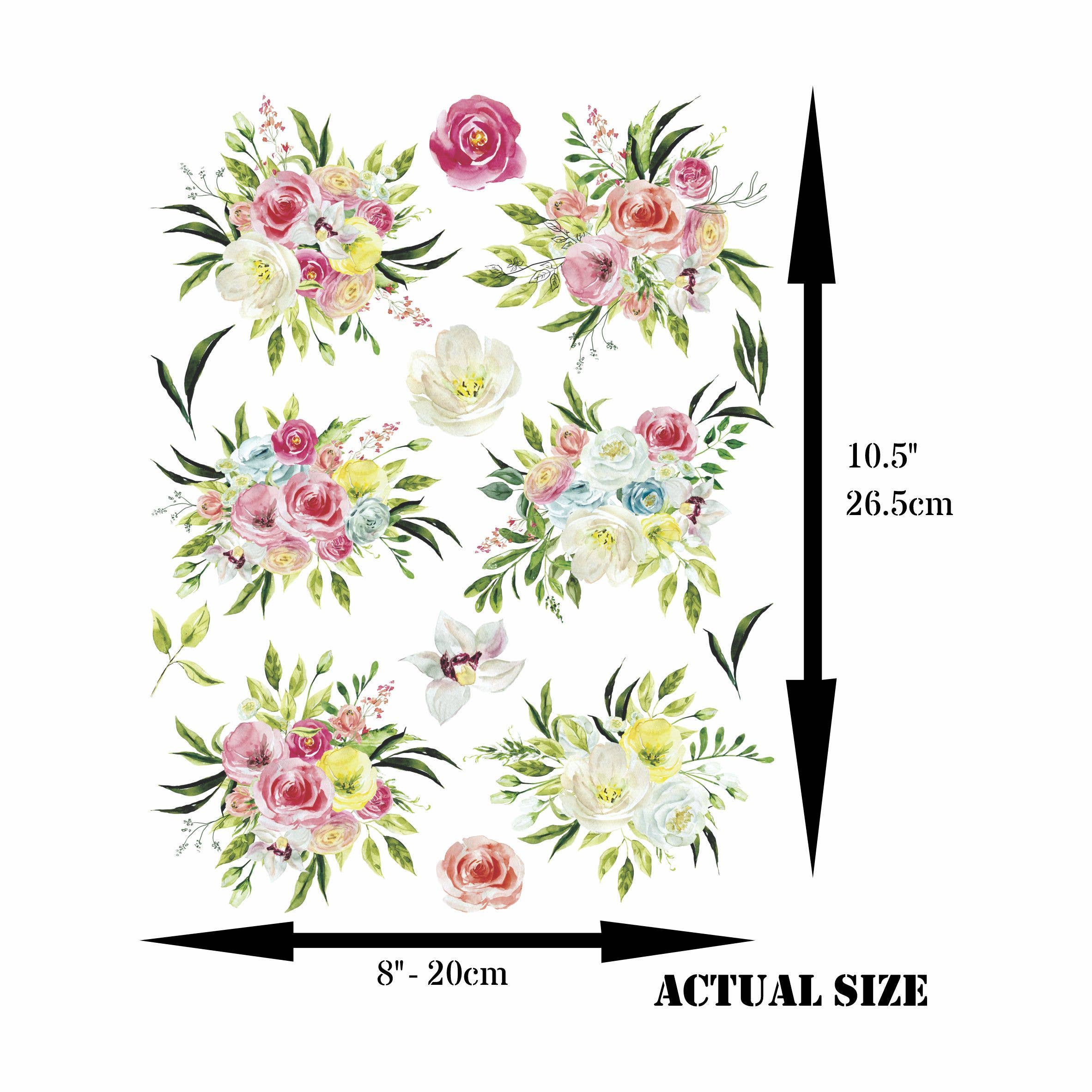 Craft Kreatively - Vendita all'ingrosso Attrezzature per lavoretti e fai da te - Carta di riso per découpage pasquale ad acquerello - A4 - confezione da 6 fogli - Craft Kreatively5