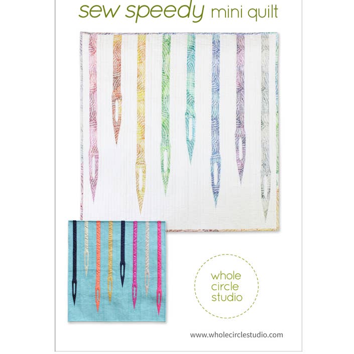 Patron de couette Sew Speedy pour la vente par Whole Circle Studio