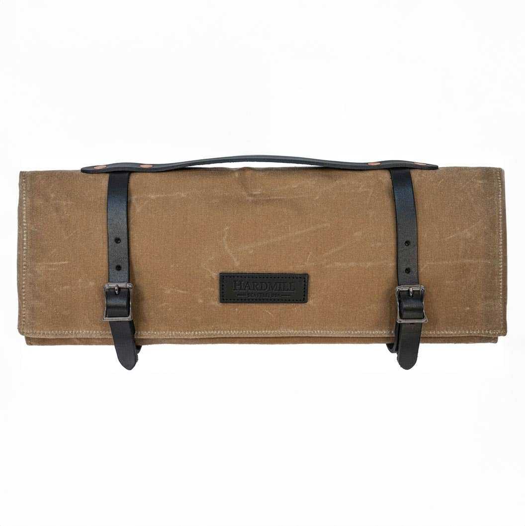 Hardmill - Wholesale Knife Storage - Waxed Canvas Knife Roll3