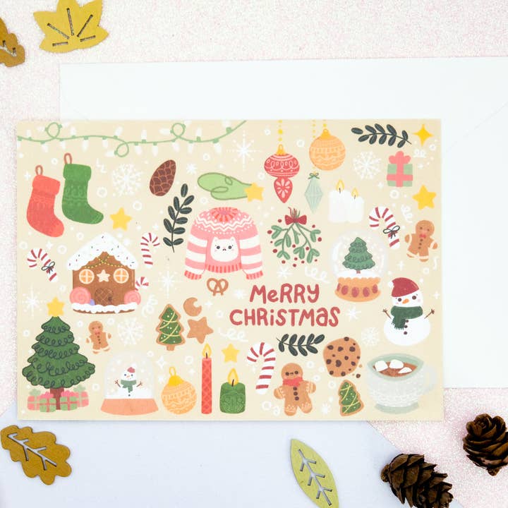 Sparkles in the Wild - Wholesale Christmas Card - Joyeux Noël Carte de Vœux1