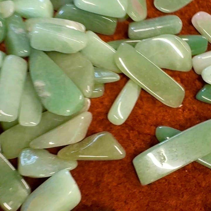 Elf Kendal Hippies - Wholesale Spiritual Stone/Crystal - Green aventurine witch finger 2-4cm gemstone fingers by elf2
