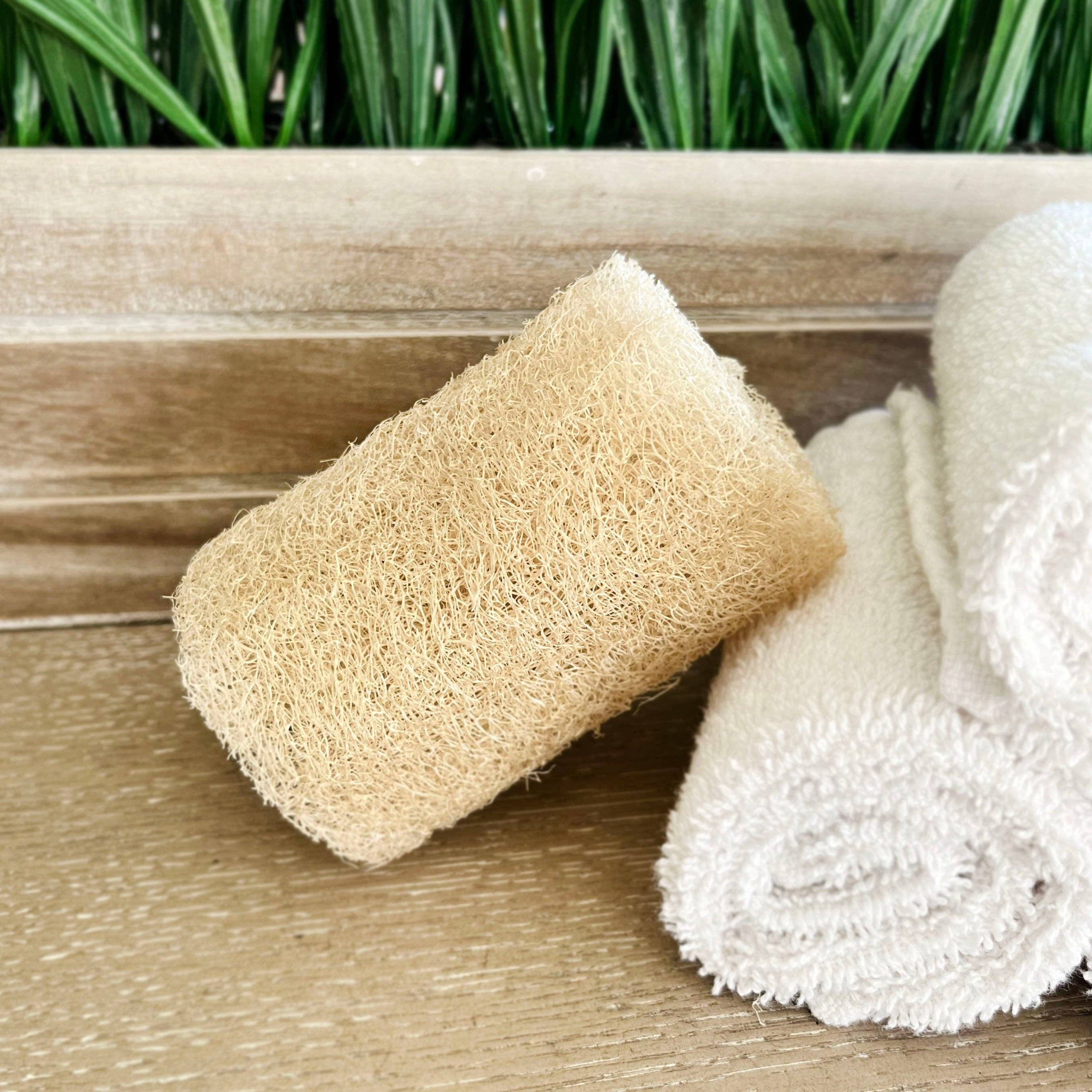 Luna Azul Co – Engroshandel Badesvamp – Naturlig loofah-svamp2