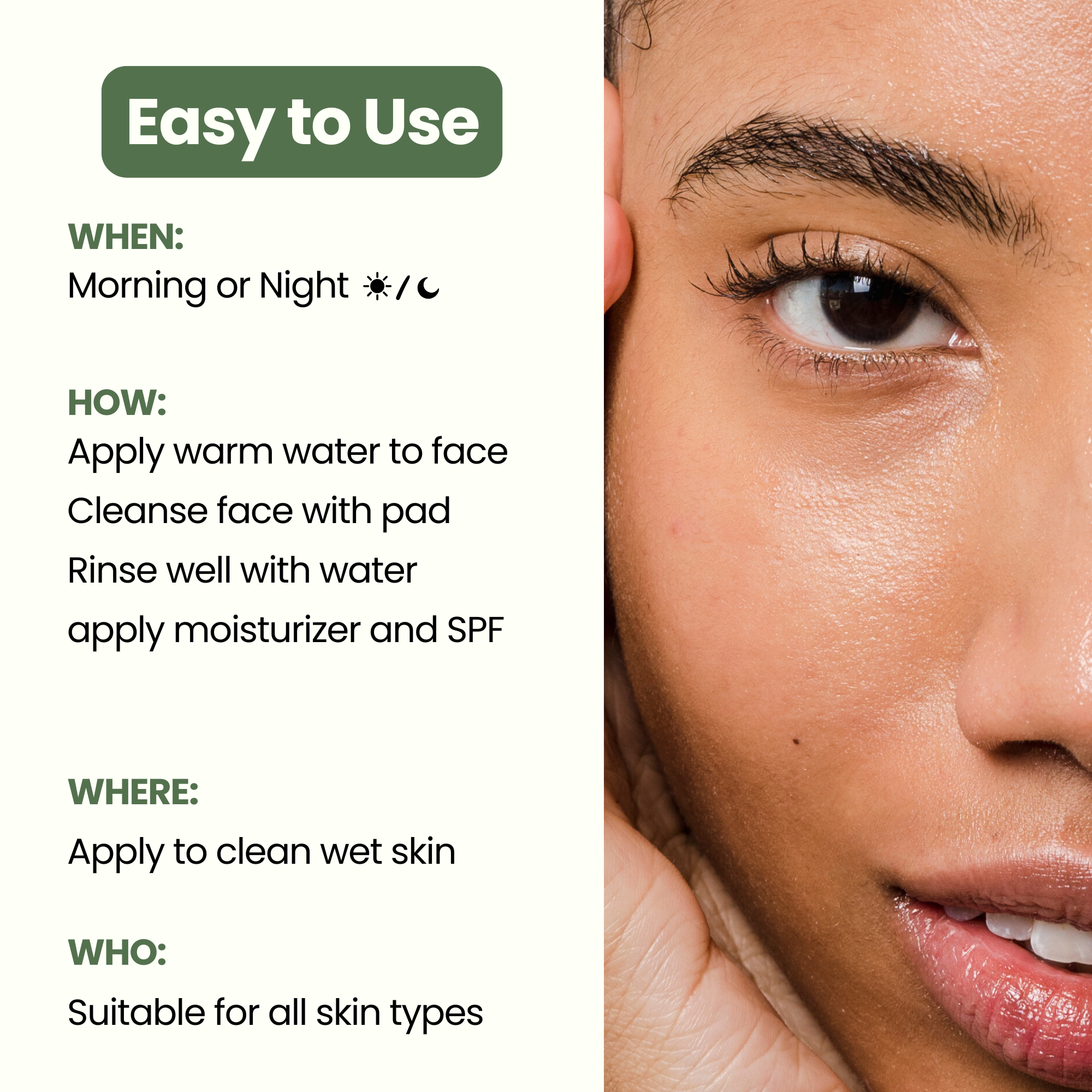 Olahoni Co - Wholesale Facial Cleanser - Thick Turmeric & Kojic Acid Finger Pads (15 Count)1