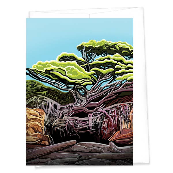 Tree of Life I Kalaloch, Washington Coast (5x7/A7) for wholesale by Linda Sholberg Art