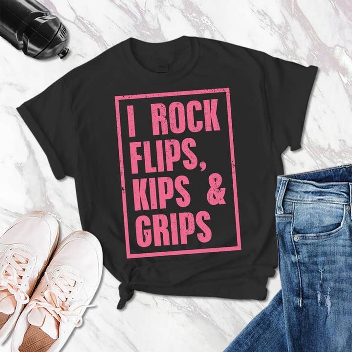 Camisa de ginástica por atacado de Ruston Rose