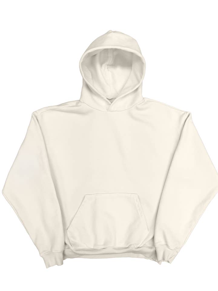 Lucidblanks.com - Wholesale Hoodie - Unisex - 600 GSM 'Off-White' Core Hoodie
