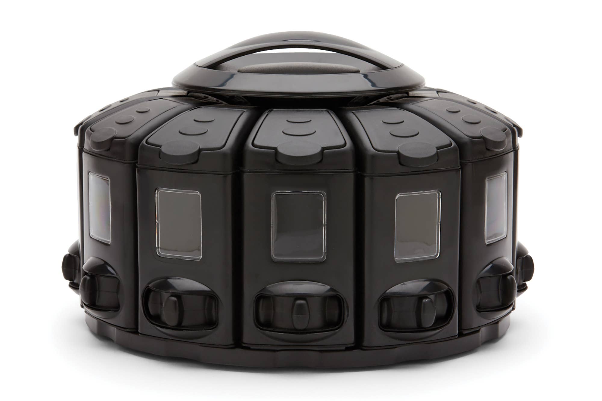 Fox Run Brands - Venta al por mayor Especieros - Carrusel de medición automática KitchenArt Select-A-Spice, negro, 9.5 pulgadas4