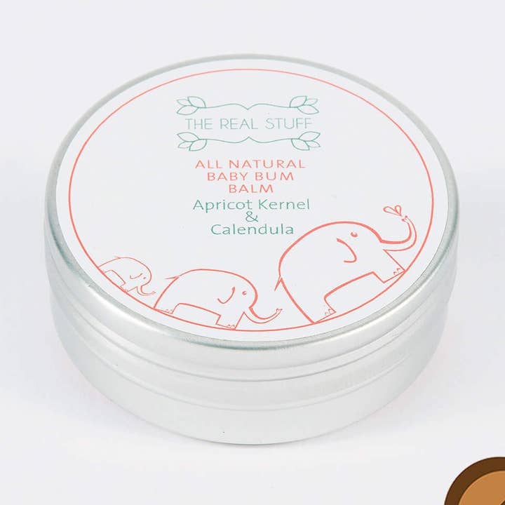 Coconut & Calendula All-Natural Baby Bum Balm - 5 Units for wholesale by The Real Stuff Organic Skincare