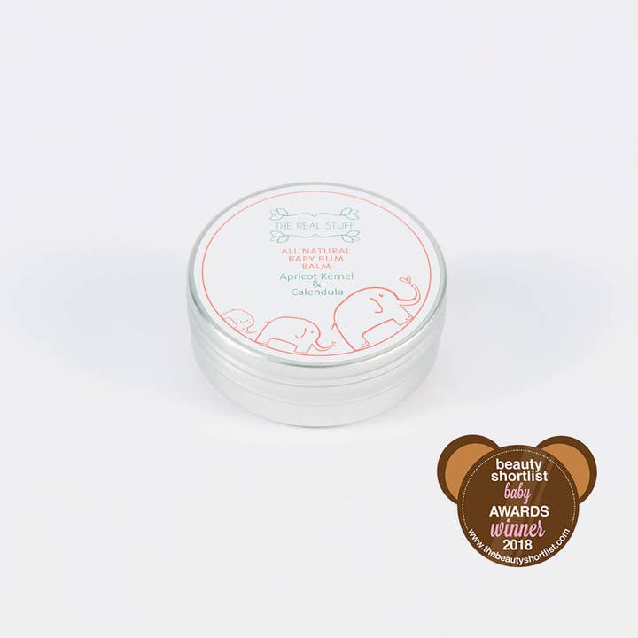 Coconut & Calendula All-Natural Baby Bum Balm - 5 Units for wholesale by The Real Stuff Organic Skincare