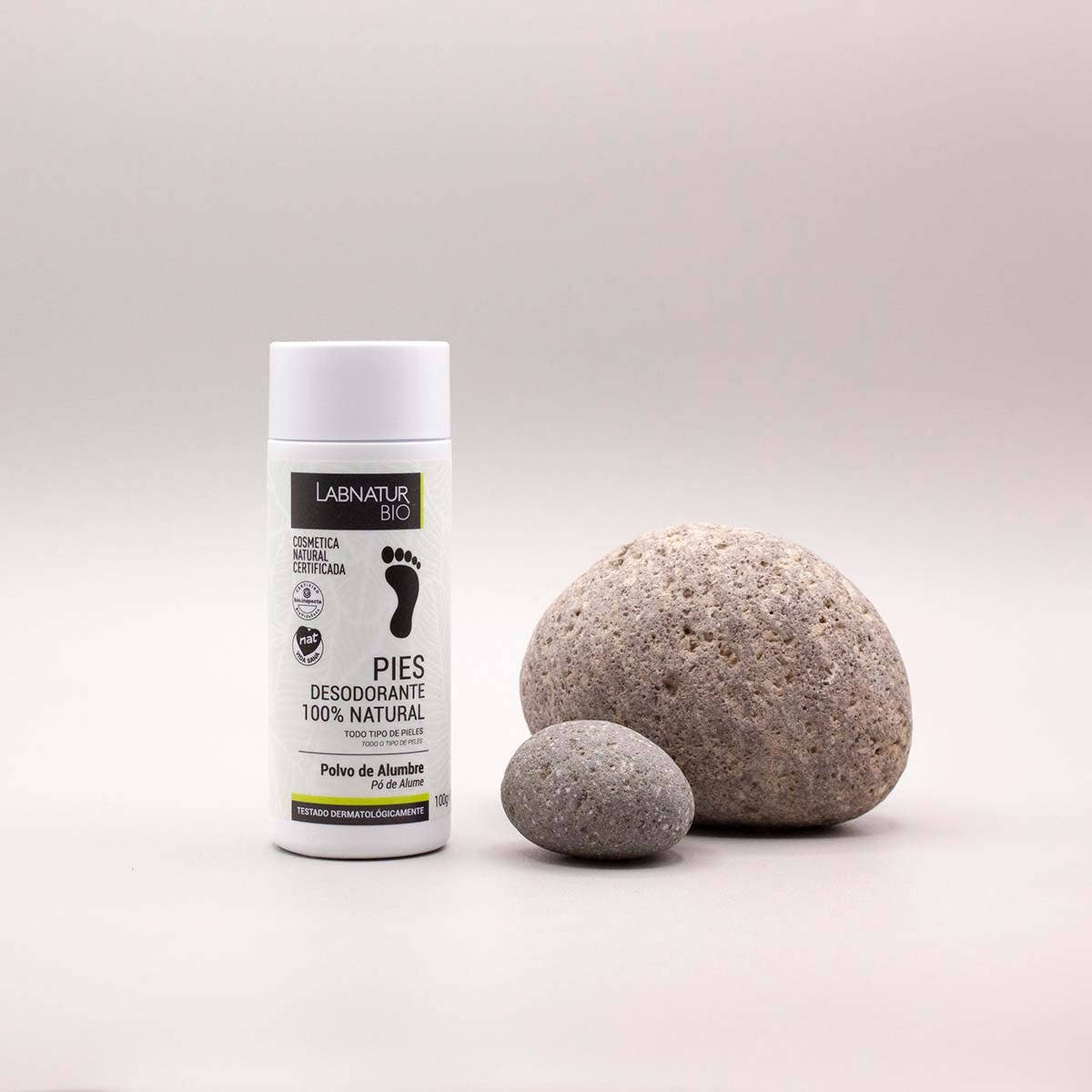 Laboratorio SYS – wholesale Deodorant – Unisex – Natural Deodorant Alum Foot Powder 100g Labnatur Bio1