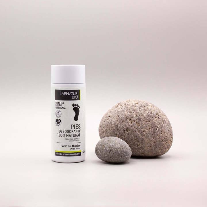 Laboratorio SYS – wholesale Deodorant – Unisex – Natural Deodorant Alum Foot Powder 100g Labnatur Bio1
