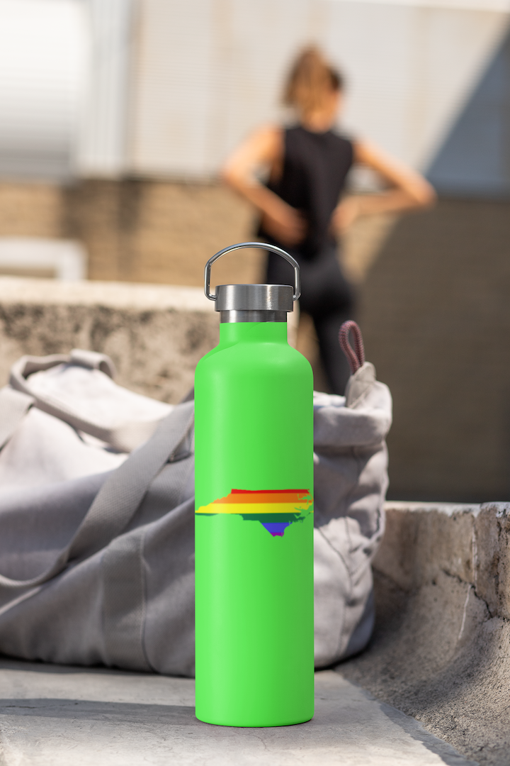 House of Swank Clothing - Wholesale Sticker - NC LGBTQ Pride Rainbow Sticker1