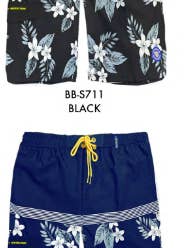 Bañador para hombre Banana Boat UPF 50+ de secado rápido con bolsillo lateral para venta al por mayor de Basix of America