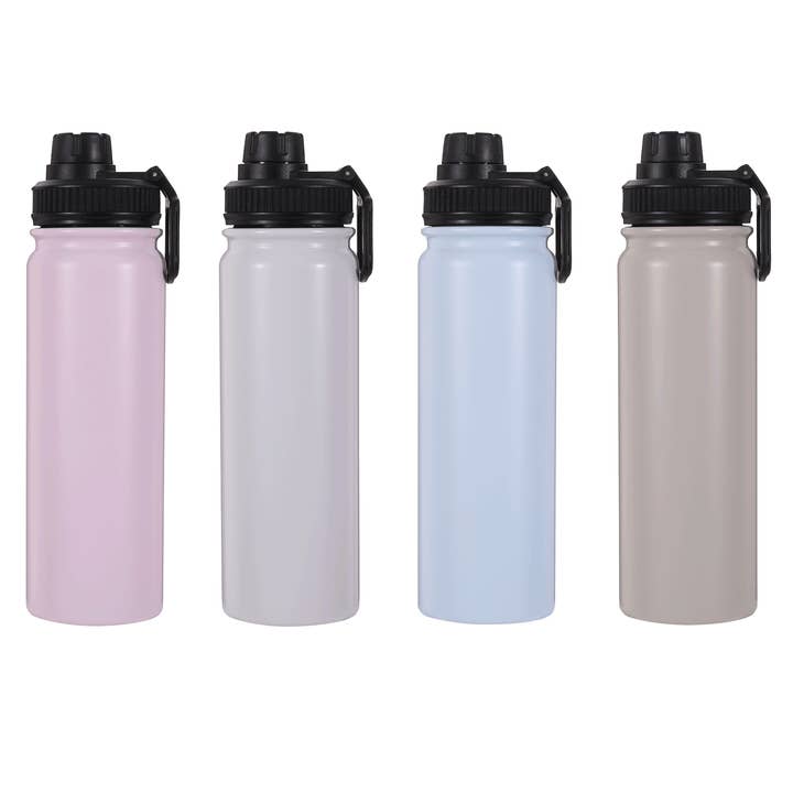 Siesta Drinkware - Souvenir Store - Wholesale Water bottle - All Neutral Sports Bottle 24oz0
