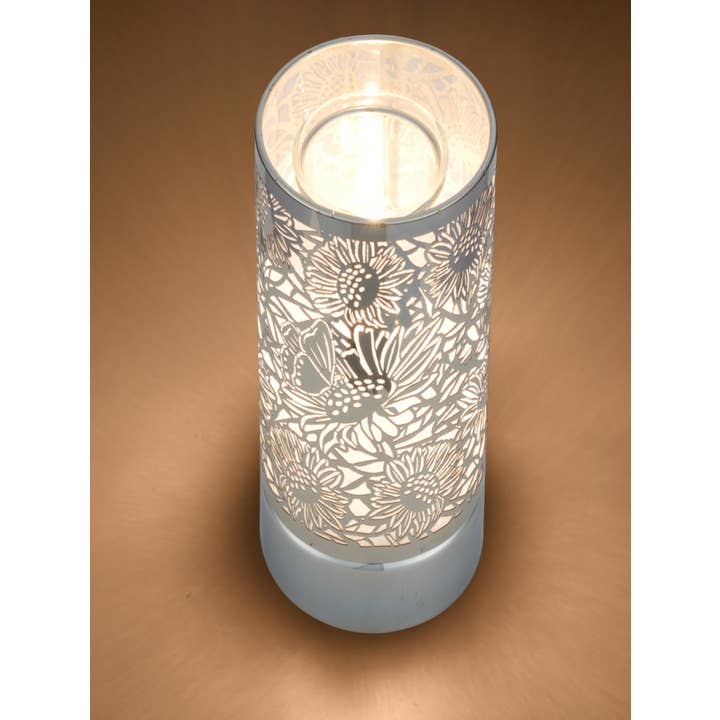 Peterson Houseware & Artwares US - Wholesale Wax Warmer - 7" Touch Lamp/Oil Burner/Wax Warmer-Sunflower2