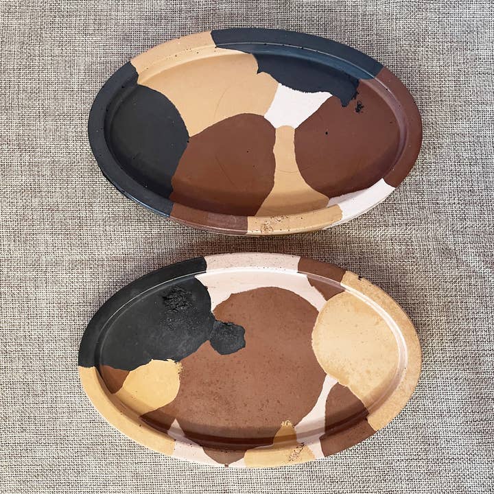 Maureen Luxe Studio – wholesale Jewellery dish – Appa Oval Jewellery Trinket Tray2