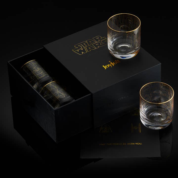 JoyJolt - Wholesale Drinking Glass/Cup - Star Wars™ Deco Drinking Glasses, Set of 4- LIMITED EDITION16