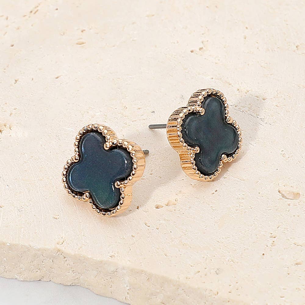 Sensibling Corp. - Wholesale Stud/Post Earrings - Quatrefoil Stud Earrings3