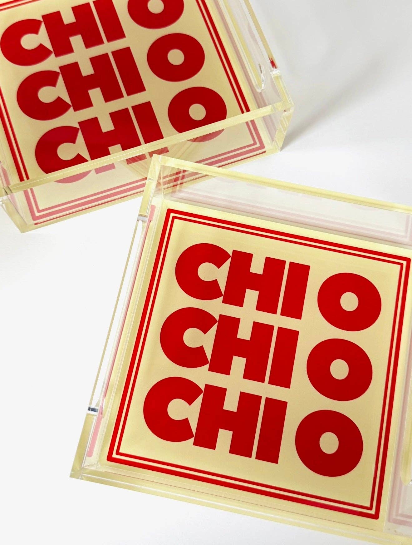 MadHouse - Wholesale Decorative Tray - Chi Omega Small Tray0