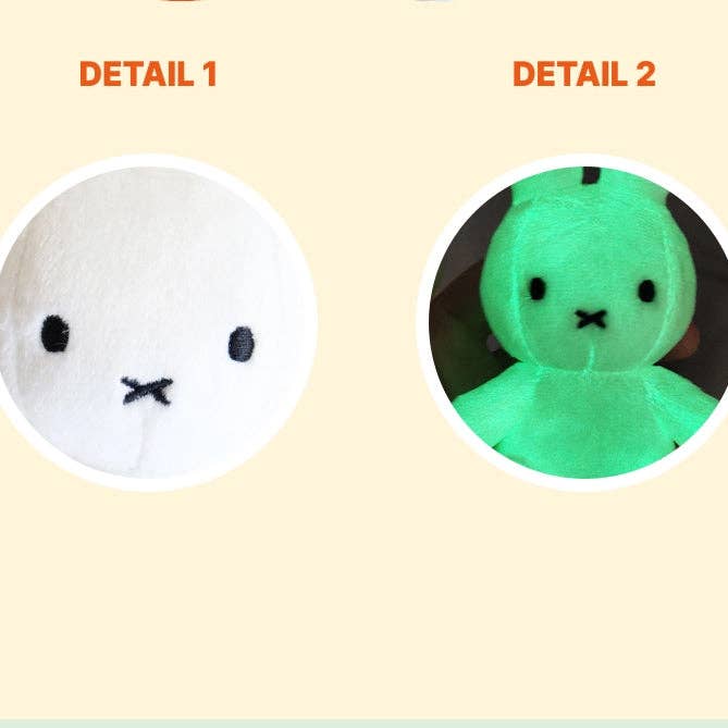 K-Wonderland - Wholesale Keychain – Women's - Miffy Keyring Plush Dolls Glow-in-the-Dark, Silver, Gold9