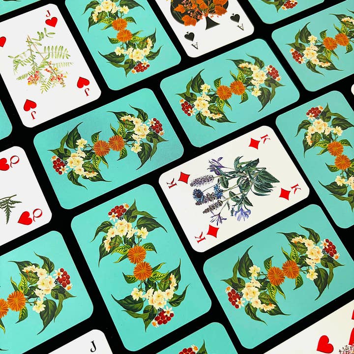 Mon Petit Art - Wholesale Playing Cards - Playing Card Game - Mini Card Deck "Botanical Art"5