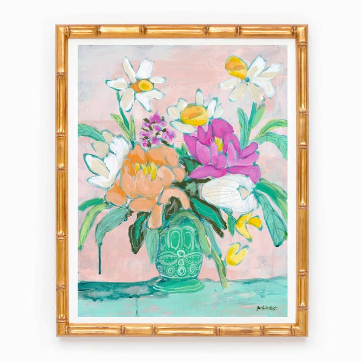 Stillness Remains, impressão artística floral de 11 x 14” por atacado de Jennifer Allevato Fine Art