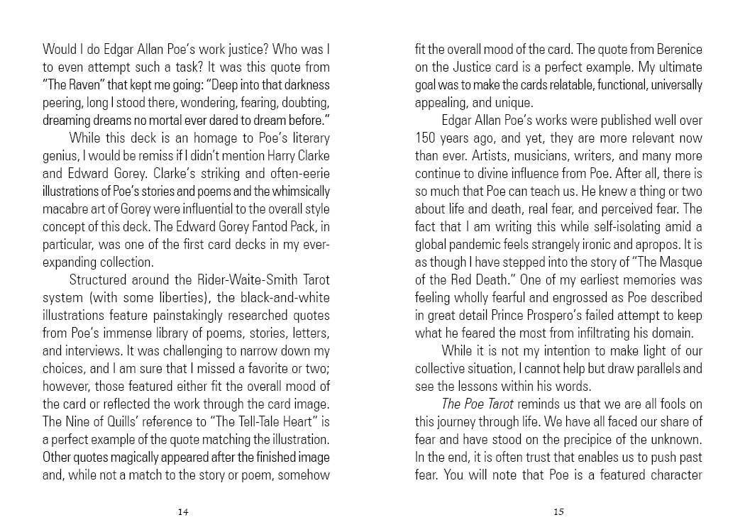 Schiffer Publishing - Wholesale Tarot Cards - The Poe Tarot9