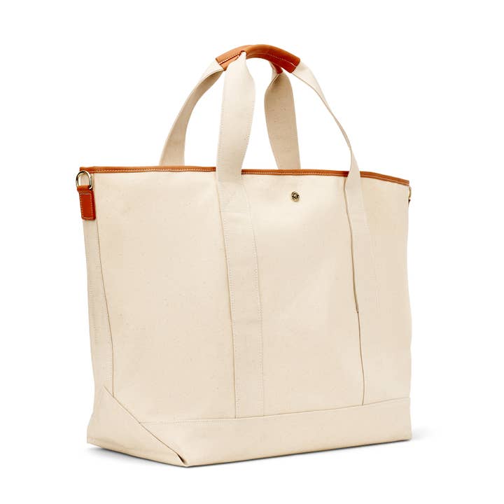 Boulevard - Wholesale Tote Bag - Women's - "Venice" Natural Canvas Tote (Personalizable)