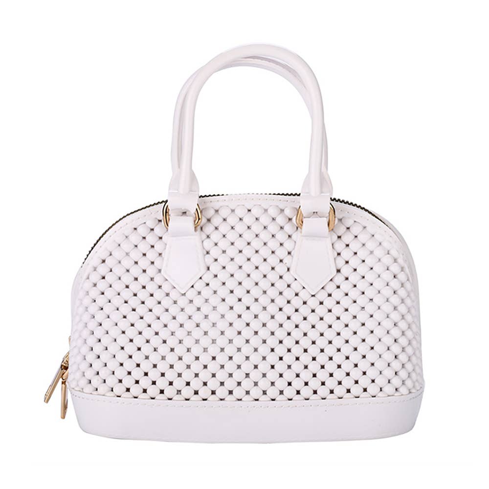 Sensibling Corp. - Wholesale Top Handle Bag - Women's - Solid Jelly Rubber Tote / Crossbody Bag12